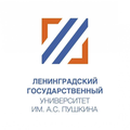 Логотип «ЛГУ им. А.С. Пушкина» — клиент ЧОП «Фактум Секьюрити»